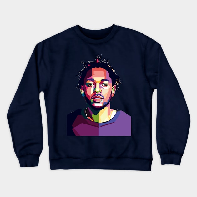 Kendrick Lamar Crewneck Sweatshirt by Creativedy Stuff